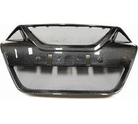 couvercle de grille de feu antibrouillard Grilles de radiateur pour avant pour Nissan pour Maxima 2016-2018, calandre course en nid d'abeille(Carbon Fiber)