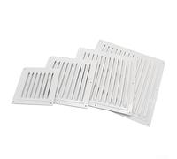 Couvercle de grille de ventilation à persienne en métal Couvercle de moustiquaire à ventilation carrée
