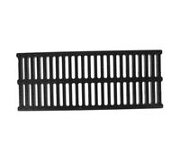 Couvercle de grille de vidange en plastique robuste - Grille d'égout rectangulaire pour gestion de l'eau de pluie en extérieur - Crépine de vidange pour cour et terrasse