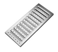 Couvercle de grille drainage en acier inoxydable - 3 couvercles canalisation métal for le des égouts extérieurs dans les cours, trottoirs, jardins, centres commerciaux