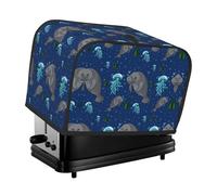 Couvercle de grille-pain à motif lamantin, à suspendre, adapté pour la décoration de table de restaurant et de salle à manger.