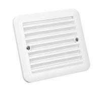 Couvercle de Grille ventilé pour Ventilateur D'échappement Latéral de Camping-car, 12V, 1.2W, pour Remorque de Camping-car, Cuisine, Matériau ABS