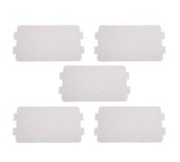 Couvercle de guide d'onde micros-ondes de 5pcs, remplacement du carton à micros-ondes Universal Mica FEP pour le restaurant de bureau de cuisine