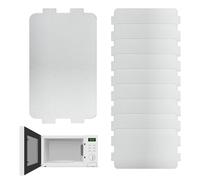 Couvercle de guide d'ondes pour micro-ondes, couvre-plaque de four, 10 pièces, feuille mica universelle, accessoire réparation remplacement pour four à micro- cuisine, protection
