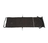 Couvercle de Hamac de Tremblement D'avion, Hamac de Repose-pied avec Sangles Réglables, adapté à L'avion, Chaise à Bascule (BLACK)