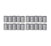 Couvercle de Joint de climatisation en aluminium, connecteur de Tube de tuyau AC, Protection Durable de qualité supérieure pour raccords de tuyauterie du système AC de voiture, 20 (5/8 pouces)