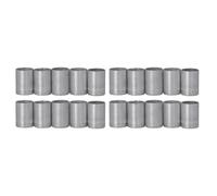 Couvercle de Joint de climatisation en aluminium, connecteur de Tube de tuyau AC, Protection Durable de qualité supérieure pour raccords de tuyauterie du système AC de voiture, 20 (3/8 pouces)