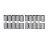 Couvercle de Joint de climatisation en aluminium, connecteur de Tube de tuyau AC, Protection Durable de qualité supérieure pour raccords de tuyauterie du système AC de voiture, 20 (1/2 po)