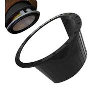 Couvercle de klaxon de Voiture - Protecteur imperméable Ultra Fin de 6,5 Pouces, Joint de Haut-parleurs ABS, Coussin d'isolation Acoustique, déflecteur de Protection Contre Les éclaboussures stéréo |