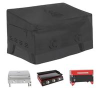 Couvercle de la Couverture 24x17x14 Pouces Couverture de Grill pour Le Gril extérieur Portable imperméable et épreuve poussière Grime extérieure pour Garden Courtyard BBQ Picnic Supplies Covers