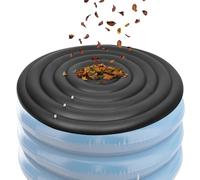 Couvercle de la piscine de spa - couvercle thermique gonflable rond, haut de protection isolée pour la protection contre le jardin | Suite solide avec rétention de chaleur étanche, couverture de pisci