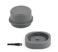 Couvercle de lame et bouchon de récipient pour mixeur portable Ninja Blast compatible avec les séries BC100/BC151 Couvercle étanche Accessoires Portable Part Gris