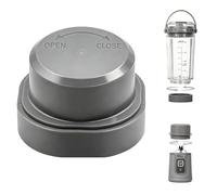 Couvercle de lame et couvercle de réservoir pour Ninja Blast Mixeur portable Protection anti-fuite pour série BC100/BC151 (pas pour BC200) (gris)