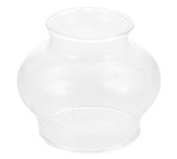 Couvercle de Lampe à Pétrole en Verre Transparent, Décoratif | Compatible Lampe à Huile et Kérosène, Installation Simple, Lumière Diffuse Chaleureuse, Chambre et Salon