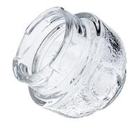 Couvercle de lampe compatible avec AEG 808769001/5 - Calotte supérieure en verre pour four et cuisinière
