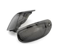 Couvercle De Lentille De Clignotant Avant De Moto pour K&awasaki pour Ninja pour ZX-11 1993-2001, Boîtier De Lampe Clignotant Indicateurs De Tournage Clignotants(Fumée,X-2)