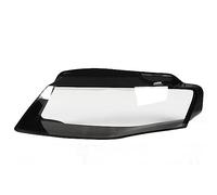 Couvercle de lentille de phare avant, protection UV, coque transparente de lentille de phare, kit de couvercle de protection de remplacement pour A4 B8 2009-2012 (Left 8K0941029C 8K0941029AQ)