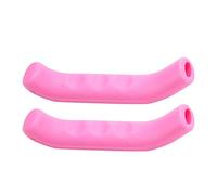 Couvercle de Levier de Frein, Antidérapant Amortissement des Chocs Accessoire Poignées Cyclisme en Silicone Rose foncé for Vélo Urbain Route Usage Quotidien