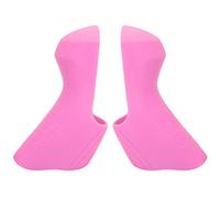 Couvercle de levier de vitesse de vélo, capot de levier de frein en Silicone, conception ergonomique, poignée confortable pour vélo de route R7000 R8000 3 couleurs 1 paire (Pink)