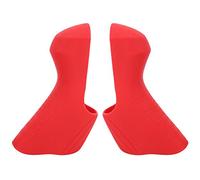 Couvercle de Levier de Vitesse de vélo, Couvercle en Silicone de manettes de Vitesse de vélo de Route pour R7000 R8000 Capot de Couvercle de Levier de Frein(Rouge) Vélos et