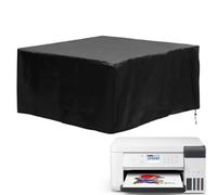 Couvercle de l'imprimante, couvercle de poussière de l'imprimante, Case de machine de gravure Heavy Duty, Black Case Printers Protector Dust Cover pour l'espace de travail, salle d'étude, salle de cla