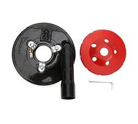 Couvercle de linceul à particules de 5 pouces pour broyeur angle | Polycarbonate Particule - Garde protégée | Accessoires de roue de broyage de 125 mm pour béton/maçonnerie /