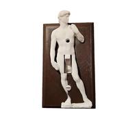 Couvercle de l'interrupteur d'éclairage du ventilateur - Mur de design sculpté 3D, spécial pour les amateurs d'art " " avec un fort sens de l'humour pour la décoration d'art à la maison, le couve