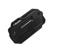 Couvercle De Liquide Frein Moto Couvercle Levier Frein CNC pour Moto Couvercle Réservoir Liquide Frein Avant pour Rebel CM300 CM500 CMX500 2017 - 2022(Black,Rebel)