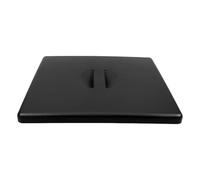 Couvercle de Machine à Glace Molle Rectangulaire Noir en Plastique | Surface Lisse, Fermeture Hygiénique, Gain Nettoyage, pour Bacs Ingrédients et Machine