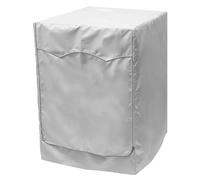 Couvercle de Machine à laver à tambour, étanche, ombrage complet, protection solaire, anti-poussière, for lave-linge et sèche-linge à chargement frontal(60x65x85cm)