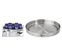 Couvercle Maintien au Chaud pour Marmite Vin Chaud A200050 - Bartscher - - Acier inoxydable 354x354x45mm NC