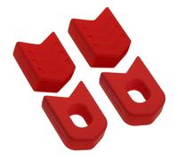 Couvercle De Manivelle De Vélo En Silicone, Manchon De Bras, Protection Antidérapante Pour Pédalier De Vtt, Accessoires De Cyclisme, 4 Pièces