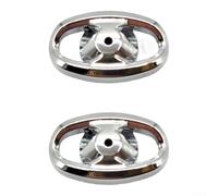 Couvercle de Métal pour Daiwa pour lt 18.5mm Couvercle de Métal(silver 2pcs)