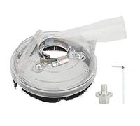 Couvercle de meulage en polycarbonate transparent, accessoires pour meuleuse d’angle, capot de coupe résistant à la poussière avec coussin d’élévation pour le polissage des murs et