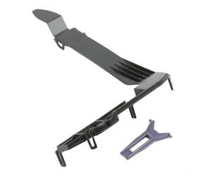 Couvercle de montage pour porte-encreur avec verrou pour traceurs HP Designjet 500 510 800 - Support de fixation de tuyau en plastique pour système d'alimentation de tube d'encre Accessoire de