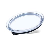 Couvercle de Mousseur à Lait pour Nespresso Aeroccino 4, Plastique Couvercle de Mousseur à Lait Joint de Couvercle Pièces de Rechange pour Nespresso Accessoires de Mousseur à Lait (Noir)