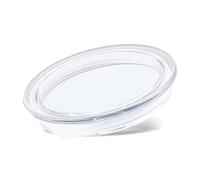Couvercle de Mousseur à Lait pour Nespresso Aeroccino 4, Plastique Couvercle de Mousseur à Lait Joint de Couvercle Pièces de Rechange pour Nespresso Accessoires de Mousseur à Lait (Blanc)