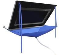 Couvercle de nettoyage pour hotte aspirante - Accessoires de nettoyage à ventouse réutilisables et réglables - Kit de nettoyage pour hotte de cuisine - Pour un usage domestique, restaurant, dortoir et