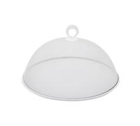 Couvercle de Nourriture 1pc Household Vegetable Cover Square Stainless Steel Food Cover Breathable Meal Accessories(White 40cm)