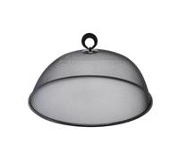 Couvercle de Nourriture 1pc Household Vegetable Cover Square Stainless Steel Food Cover Breathable Meal Accessories(Black 40cm)