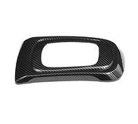 Couvercle de panneau de changement de vitesse en Fiber de carbone ABS, accessoire de Console centrale, pièce de mise à niveau intérieure de voiture adaptée à RUSH 2019