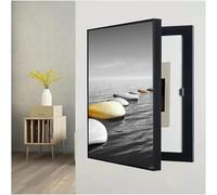 Couvercle de panneau électrique - Boîte à fusibles décorative amovible, boîte de compteur électrique cachée, 50 x 60 cm