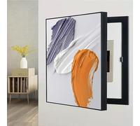 Couvercle De Panneau Électrique Décoratif, Armoire À Fusibles, Compteur Bascule Mural(C,60 * 70cm/23.6 * 27.6in)