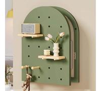 Couvercle De Panneau Électrique Mural, Armoire De Couverture De Boîte, pour la Décoration Murale D'un Hôtel DIY, for Salons, Dortoirs Et Hôtels(Green,30 * 52cm/11 * 20in)