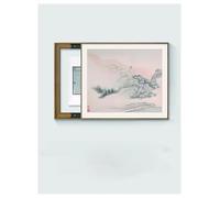 Couvercle de panneau électrique mural, boîte de compteur moderne, peinture décorative, panneau de disjoncteur caché, boîte à fusibles, armoire avec cadre PS(A,50x40cm)