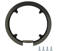 Couvercle de Pédalier Protection, Garde-chaîne Garde Protéger Couvrir, Vélo Chaîne Garde de Roue, Garde de Plateau de Vélo, Couvercle de Pédalier en Plastique avec Quatre Vis pour VTT 42-44 Dents