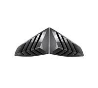 Couvercle De Pelle De Ventilation pour Fenêtre Latérale Arrière De Voiture, pour BMW pour Série 4 G26 M440i M440d 2021~2025 Couvercle De FenêTre LatéRale ArrièRe Louver(Carbon)