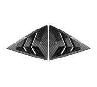 Couvercle De Persienne De Fenêtre Latérale Arrière De Voiture, Accessoires De Décoration pour Mazda 6 2002 - 2016 Persiennes Garniture De Voiture(Carbon Look)