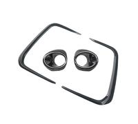 Couvercle de phare antibrouillard avant de voiture, accessoires, cadre de lampe, garniture, détails extérieurs, décoration, pièces ABS Compatible Pour Toyota Corolla Sedan 2023(Full set Carbon)