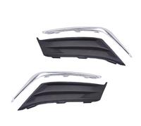 Couvercle De Phare Antibrouillard De Pare-Chocs Avant De Voiture Pour Roewe Mg 360,Lumière Mg360,Garniture Chromée,Couvercle De Cadre,Lunette,Capot,Calandre - Type High 4pcs
